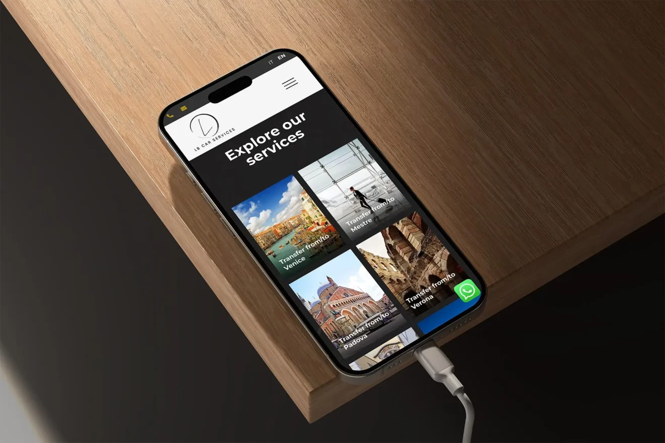 mockup smartphone sito lb car service